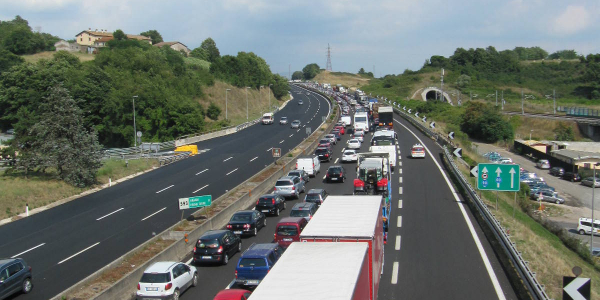 Incidente sull�A1 a Cassino
